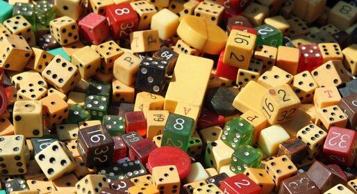 history of dice